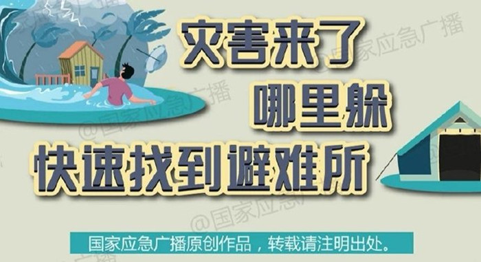 災害來了哪里躲？快速找到應急避難所700