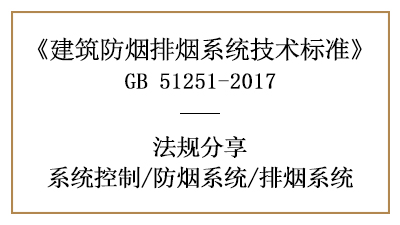 建筑防煙排煙系統(tǒng)的控制要求有哪些？-四川國(guó)晉消防分享