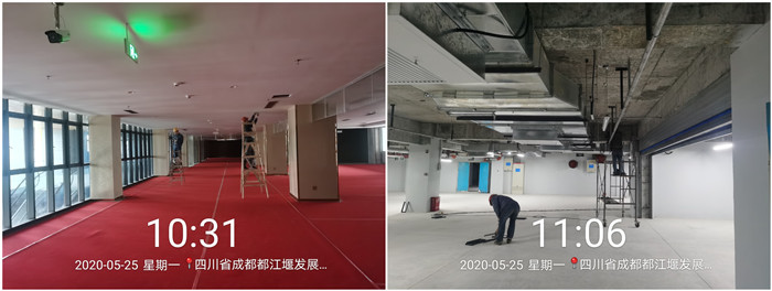 5.25 高橋2號(hào)樓上噴淋裝飾蓋，地下室補(bǔ)防晃支架700