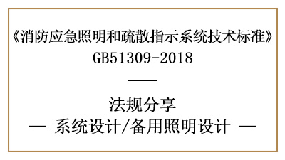 應急照明和疏散指示系統(tǒng)的備用照明設計要求-四川國晉消防分享